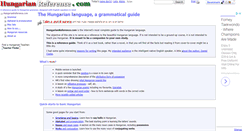 Desktop Screenshot of hungarianreference.com