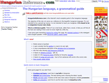 Tablet Screenshot of hungarianreference.com